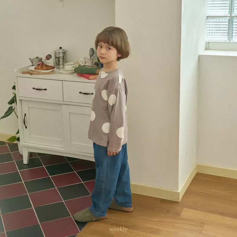Weekly - Korean Children Fashion - #childofig - More Dot Tee - 10