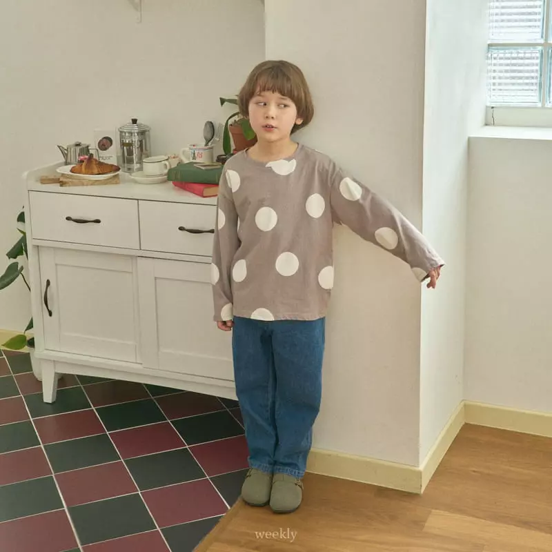 Weekly - Korean Children Fashion - #childofig - More Dot Tee - 9