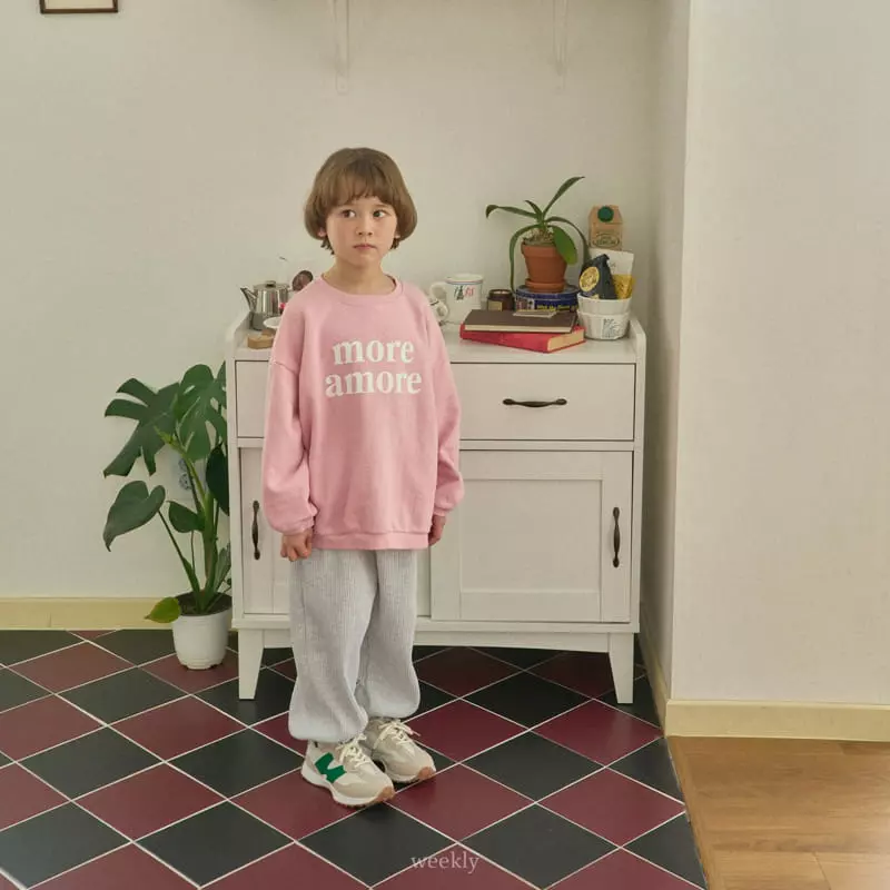 Weekly - Korean Children Fashion - #designkidswear - Smile Waffle Pants - 7