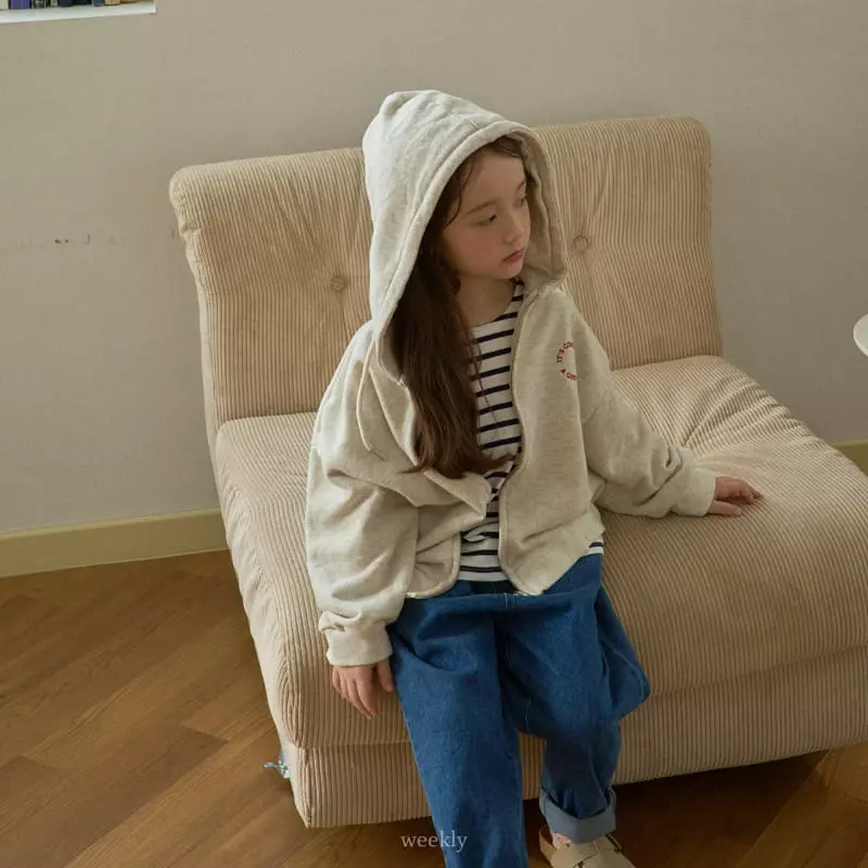 Weekly - Korean Children Fashion - #kidsshorts - Bon Embroidery Jumper - 3