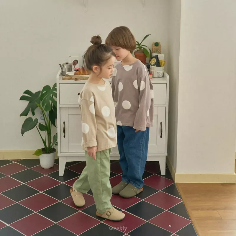 Weekly - Korean Children Fashion - #kidsshorts - More Dot Tee