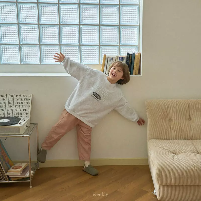 Weekly - Korean Children Fashion - #kidsstore - Ground Sweatshirt - 3