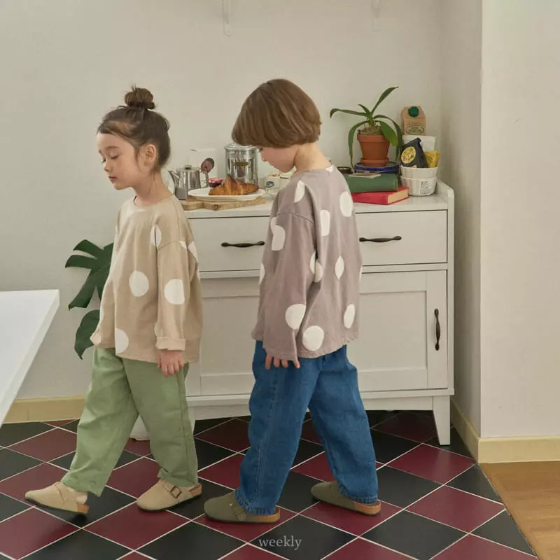 Weekly - Korean Children Fashion - #kidsstore - More Dot Tee - 2