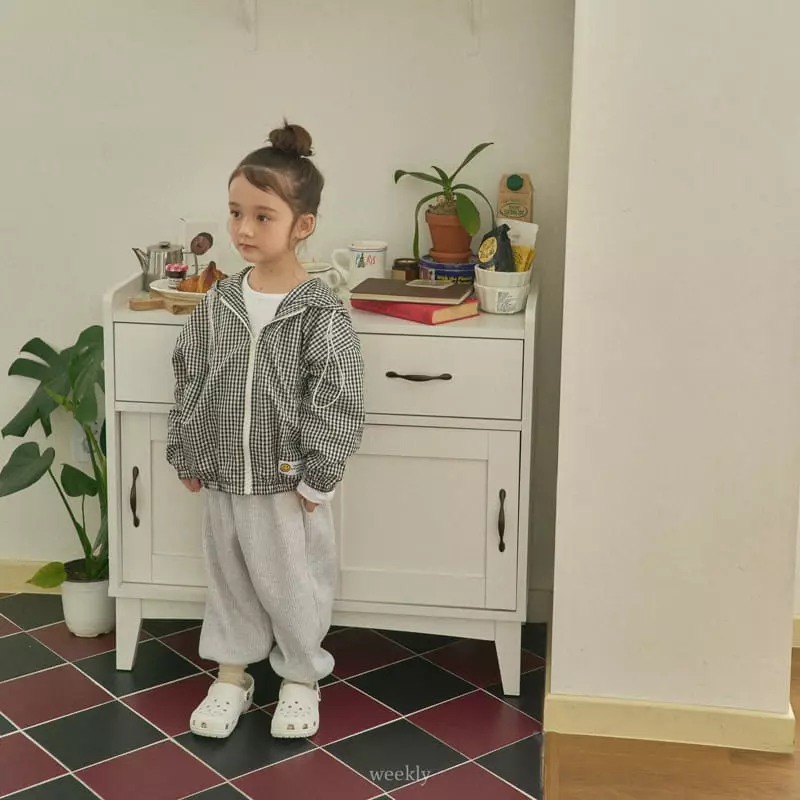 Weekly - Korean Children Fashion - #kidsstore - Smile Waffle Pants - 11