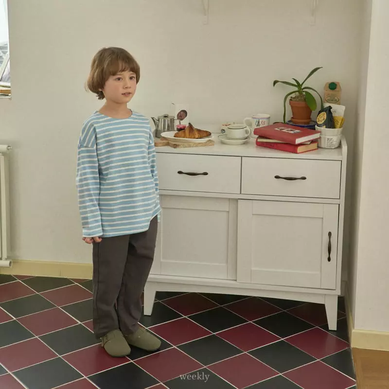 Weekly - Korean Children Fashion - #magicofchildhood - Saint Stripes Tee - 2