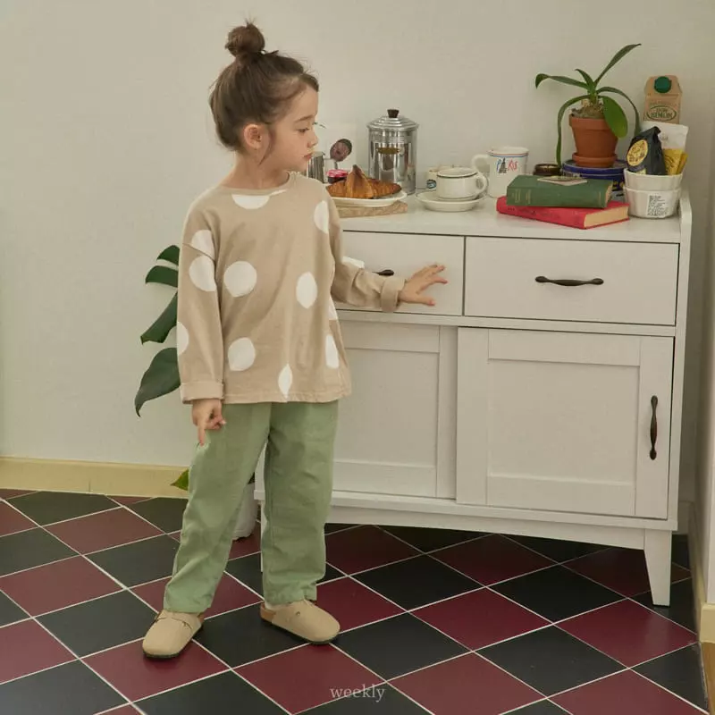 Weekly - Korean Children Fashion - #minifashionista - More Dot Tee - 7