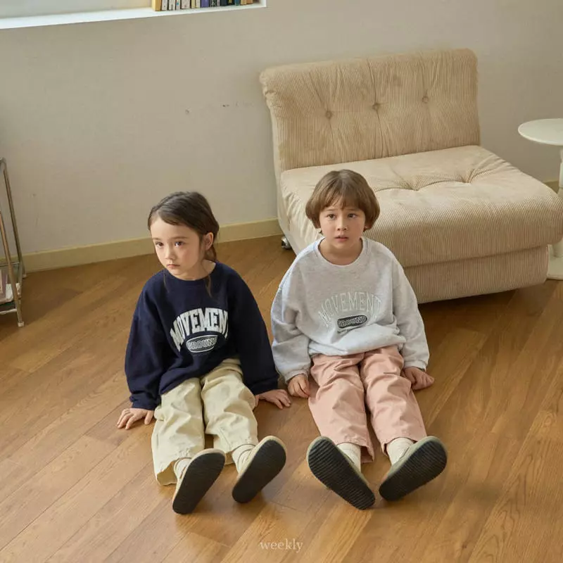 Weekly - Korean Children Fashion - #prettylittlegirls - Ground Sweatshirt - 9