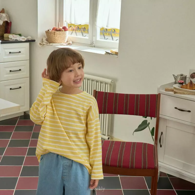 Weekly - Korean Children Fashion - #minifashionista - Saint Stripes Tee - 4