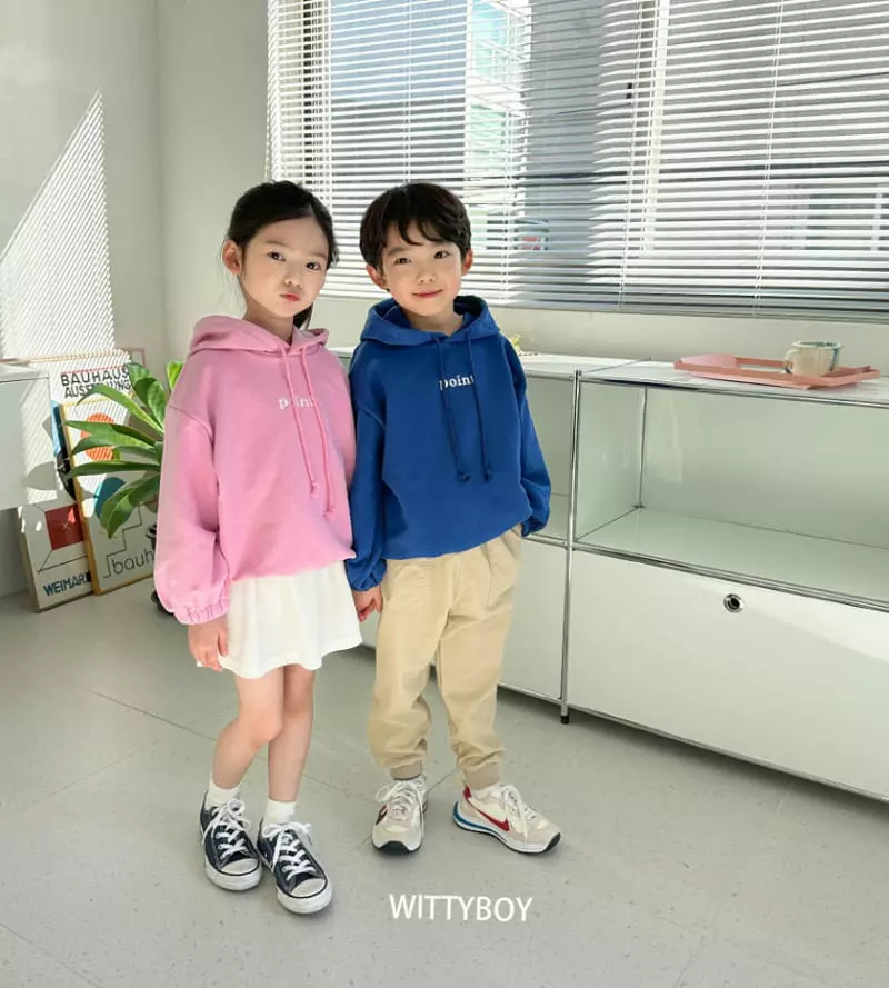 Witty Boy - Korean Children Fashion - #Kfashion4kids - Point Hoody - 5