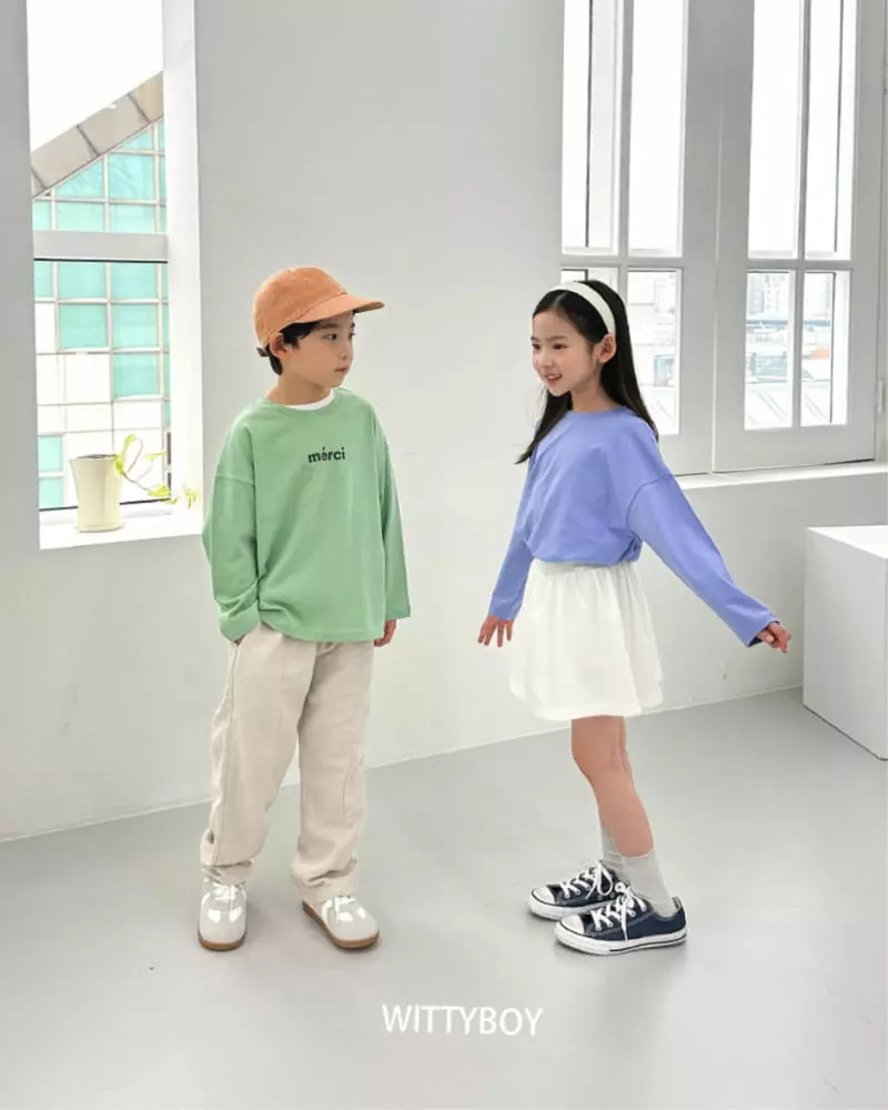 Witty Boy - Korean Children Fashion - #Kfashion4kids - Merci Tee - 6