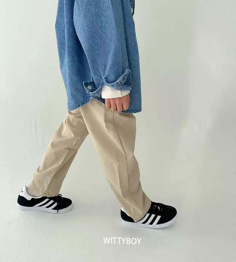 Witty Boy - Korean Children Fashion - #childofig - Vanilla Pants - 12