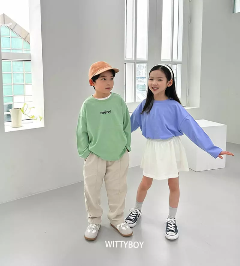 Witty Boy - Korean Children Fashion - #childofig - Roy Span Tee - 6