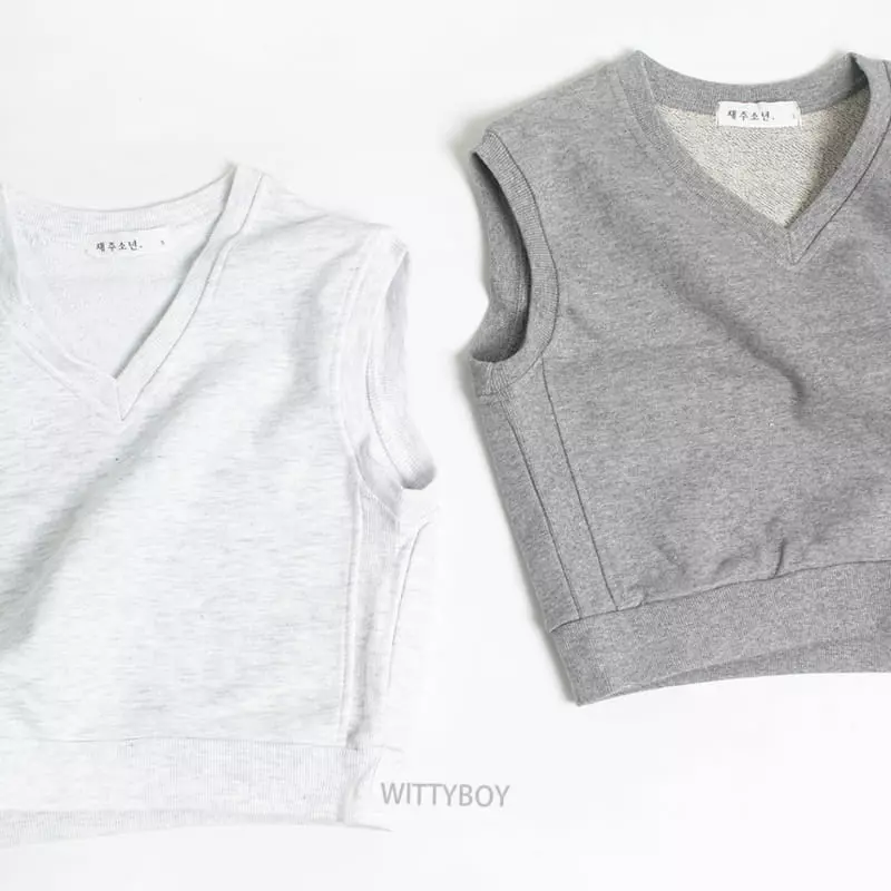 Witty Boy - Korean Children Fashion - #childofig - Uni Vest