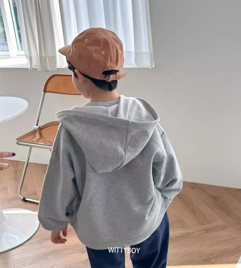 Witty Boy - Korean Children Fashion - #childrensboutique - Tutu Hoody Zip-up - 7