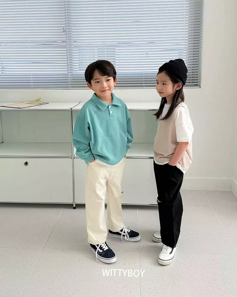 Witty Boy - Korean Children Fashion - #designkidswear - Easy Cut Pants - 7