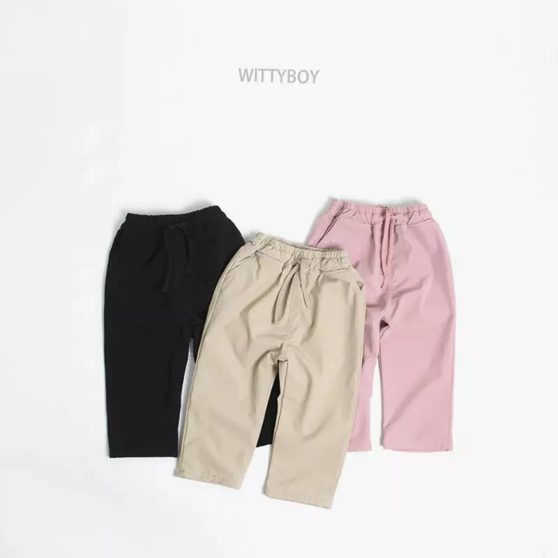 Witty Boy - Korean Children Fashion - #discoveringself - Vanilla Pants