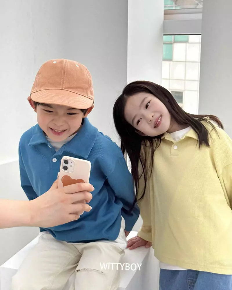 Witty Boy - Korean Children Fashion - #fashionkids - Croiffle Tee - 7