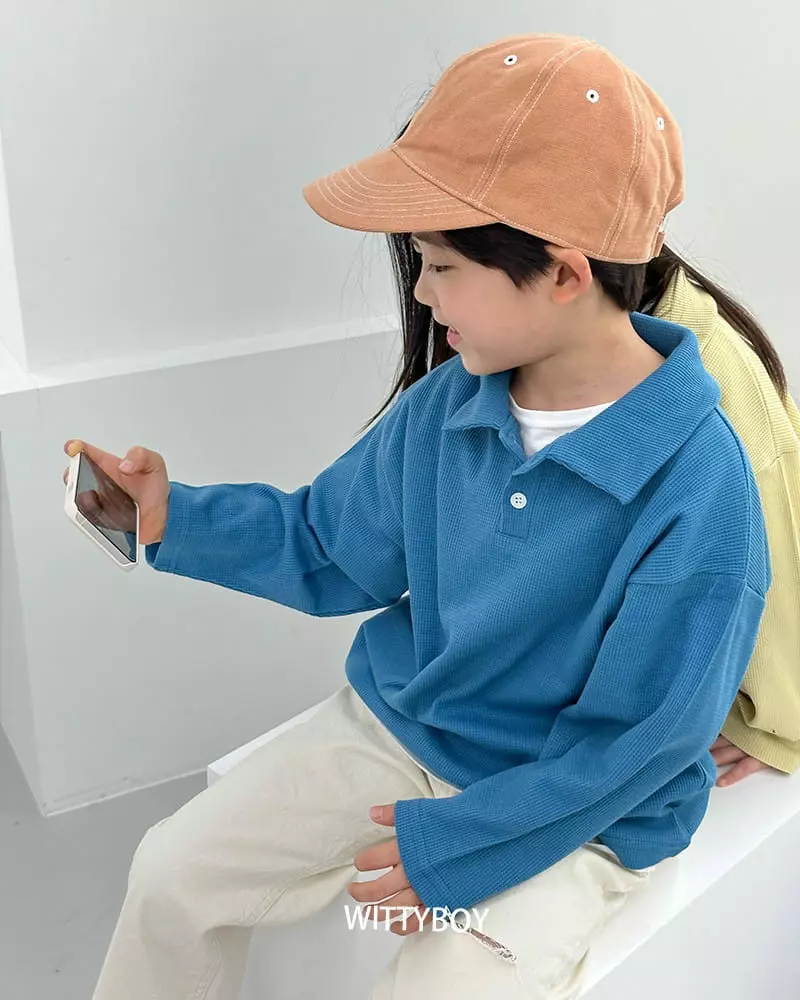 Witty Boy - Korean Children Fashion - #kidsstore - Croiffle Tee - 9
