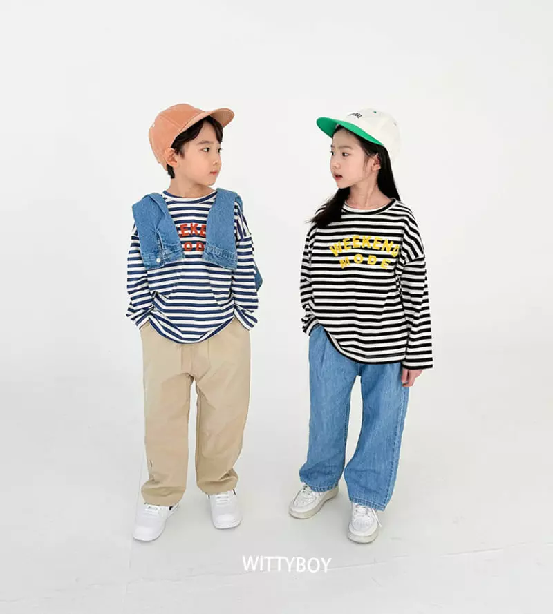 Witty Boy - Korean Children Fashion - #kidsstore - Weekend Tee