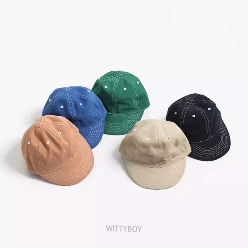 Witty Boy - Korean Children Fashion - #kidzfashiontrend - Mono Stitch Cap