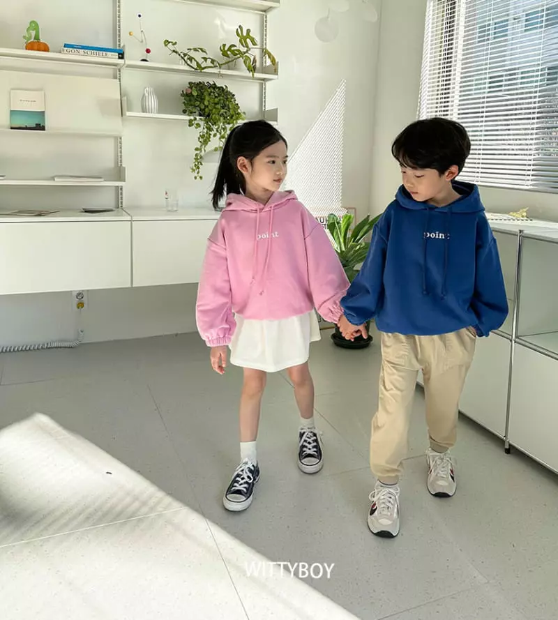 Witty Boy - Korean Children Fashion - #littlefashionista - Point Hoody - 6