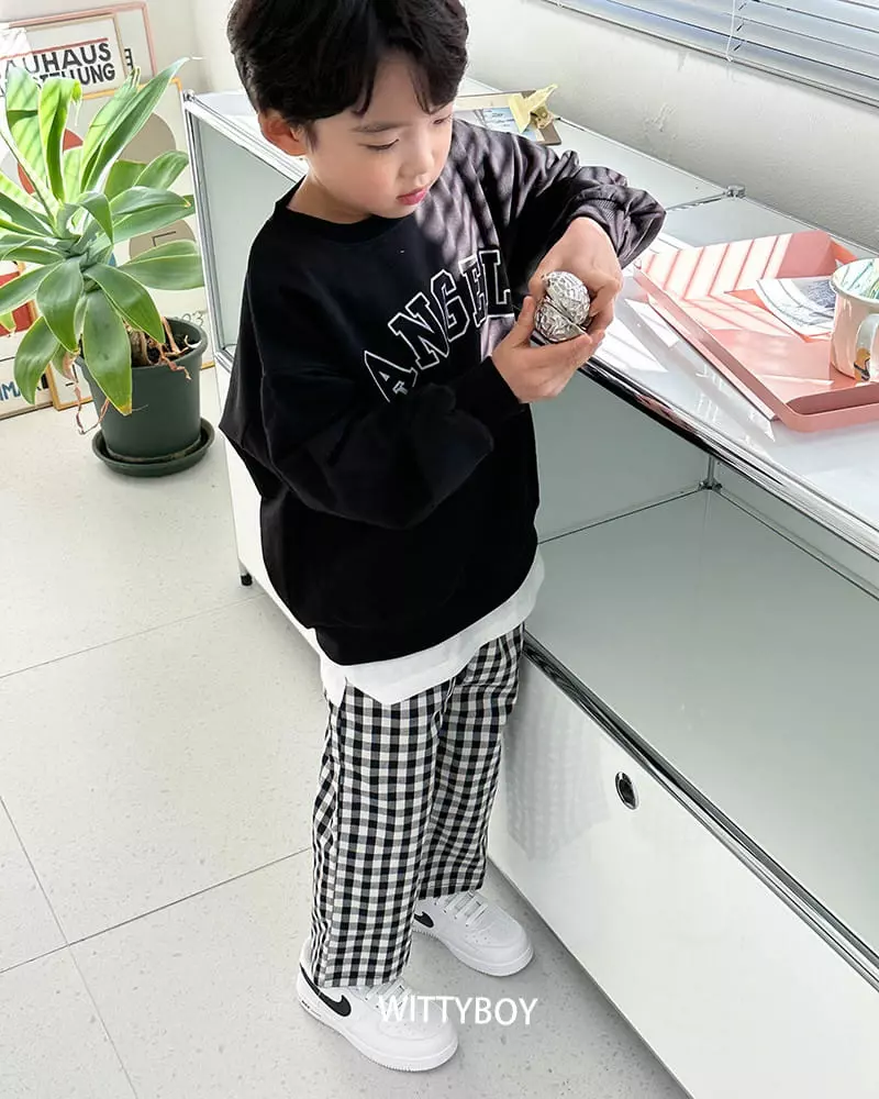 Witty Boy - Korean Children Fashion - #magicofchildhood - Angel Sweatshirt - 6