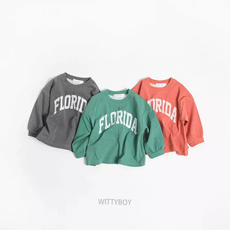 Witty Boy - Korean Children Fashion - #minifashionista - Florida Tee