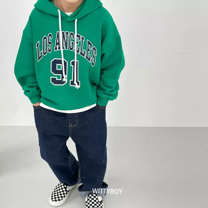 Witty Boy - Korean Children Fashion - #todddlerfashion - Hip Cel Jeans - 4