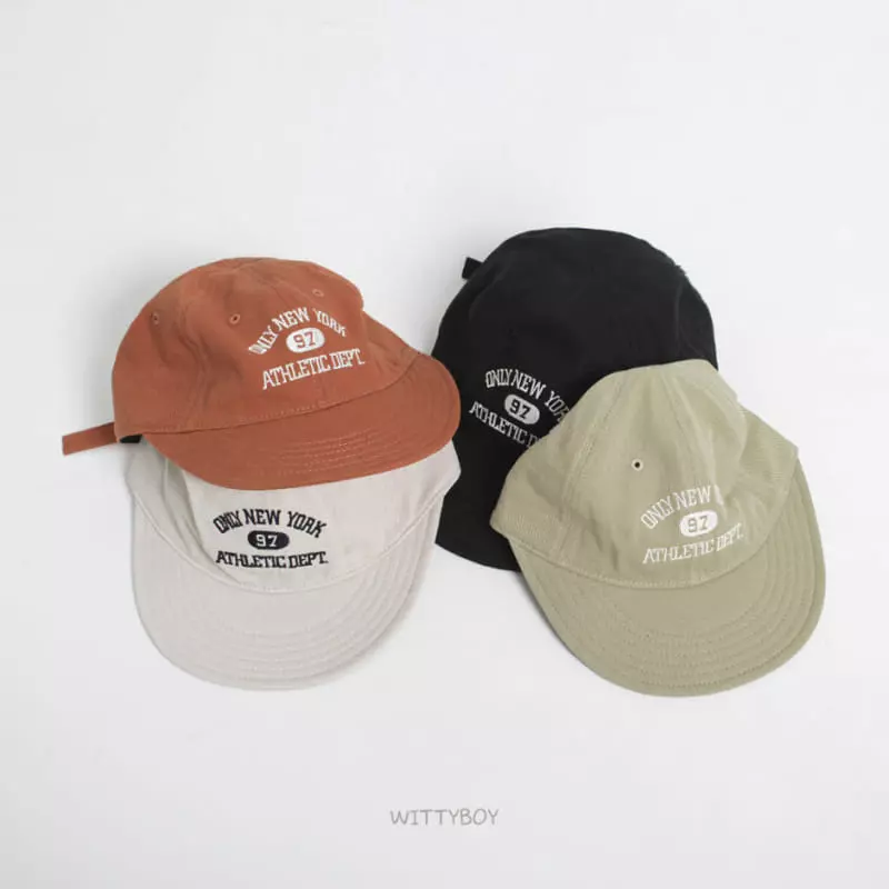 Witty Boy - Korean Children Fashion - #toddlerclothing - Lettering Cap