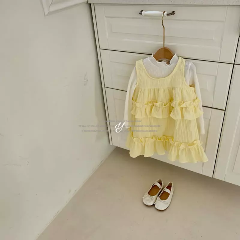Yellow Factory - Korean Children Fashion - #todddlerfashion - Hi One-piece - 4