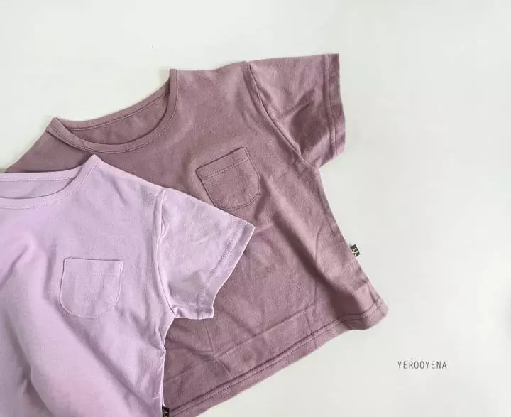 Yerooyena - Korean Children Fashion - #Kfashion4kids - Mild Pocket Tee - 10