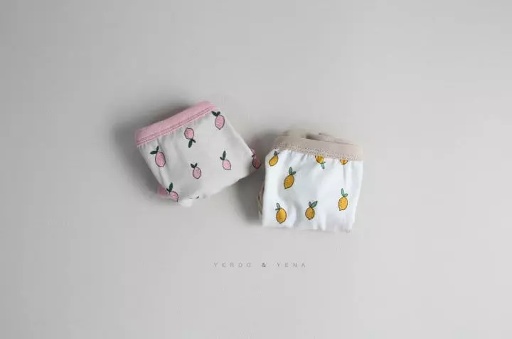 Yerooyena - Korean Children Fashion - #childrensboutique - Sweet Lemon Underpants - 6