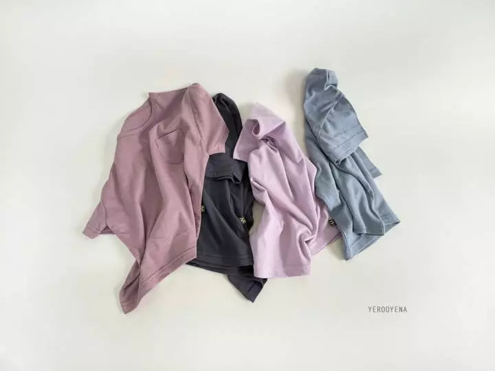 Yerooyena - Korean Children Fashion - #childrensboutique - Mild Pocket Tee - 4