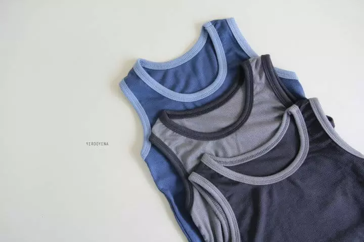 Yerooyena - Korean Children Fashion - #fashionkids - Alex Round Sleeveless - 3