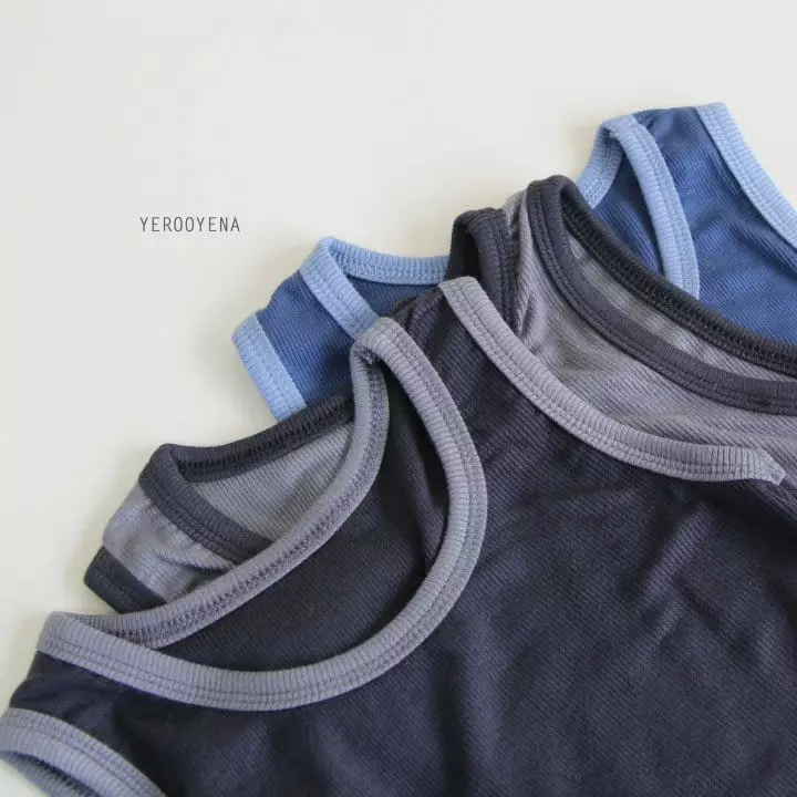 Yerooyena - Korean Children Fashion - #fashionkids - Alex Round Sleeveless - 4