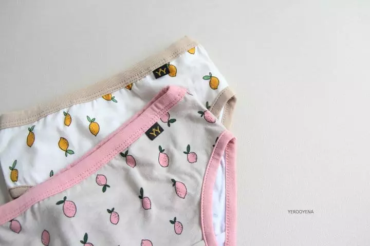 Yerooyena - Korean Children Fashion - #kidsshorts - Sweet Lemon Underpants - 10