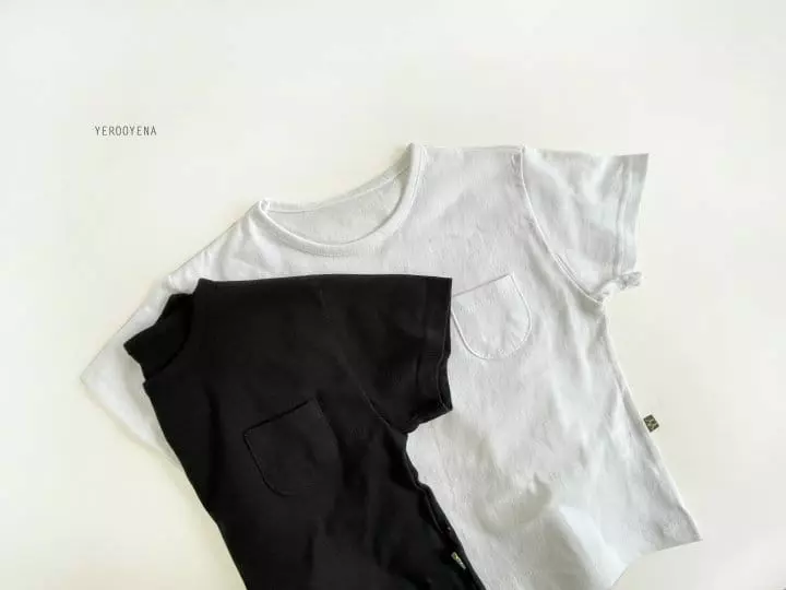 Yerooyena - Korean Children Fashion - #kidsshorts - Mild Pocket Tee - 7
