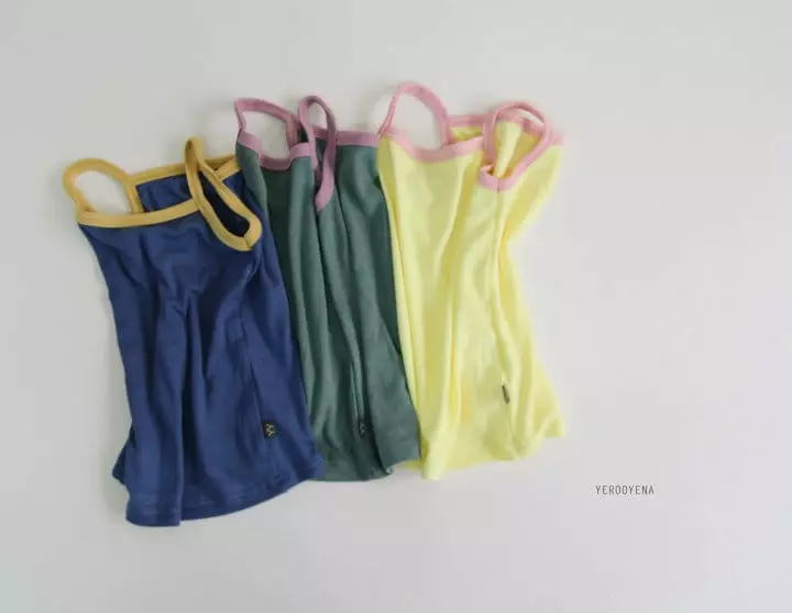 Yerooyena - Korean Children Fashion - #kidsstore - Alex String Sleeveless - 3