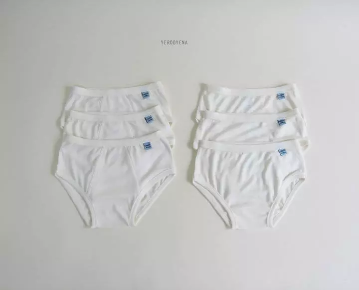 Yerooyena - Korean Children Fashion - #littlefashionista - White Soft Underpants