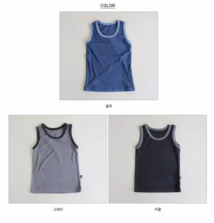 Yerooyena - Korean Children Fashion - #magicofchildhood - Alex Round Sleeveless - 9