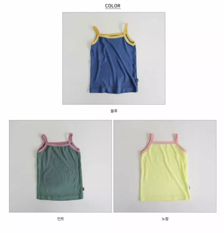 Yerooyena - Korean Children Fashion - #magicofchildhood - Alex String Sleeveless - 7