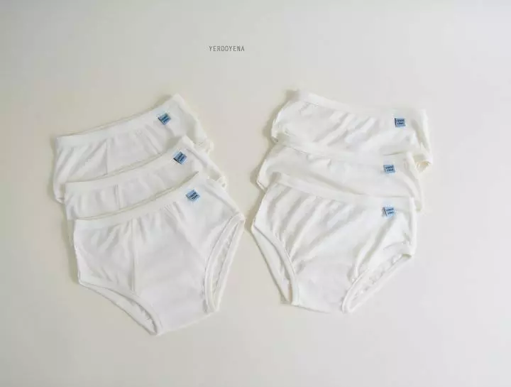 Yerooyena - Korean Children Fashion - #magicofchildhood - White Soft Underpants - 2