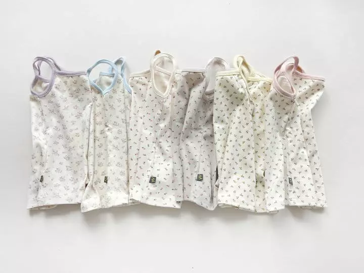 Yerooyena - Korean Children Fashion - #minifashionista - Flower Sleeveless - 2