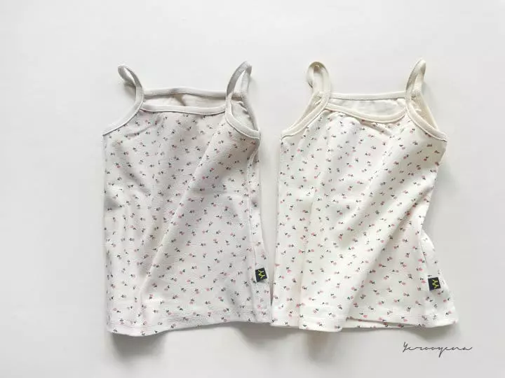 Yerooyena - Korean Children Fashion - #stylishchildhood - Flower Sleeveless - 6