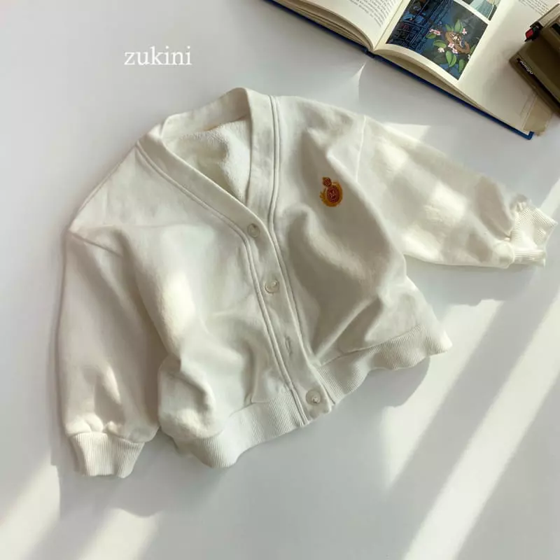 Zukini - Korean Children Fashion - #childofig - Logo Terry Cardigan - 8