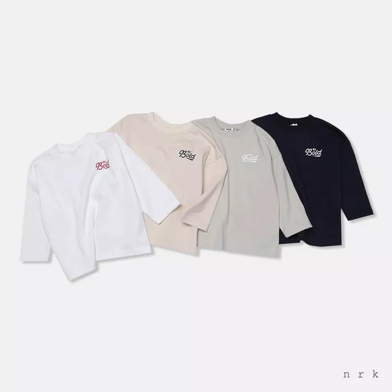 nrk - Korean Children Fashion - #kidsshorts - Bold Tee - 2
