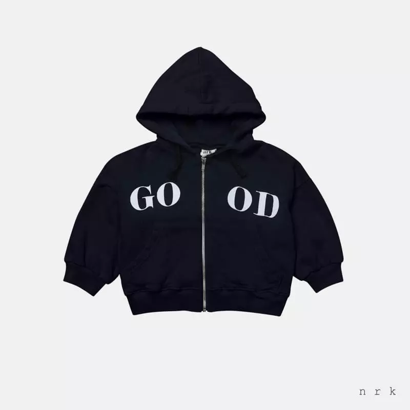 nrk - Korean Children Fashion - #kidsstore - Good Hoody Zip-up - 5