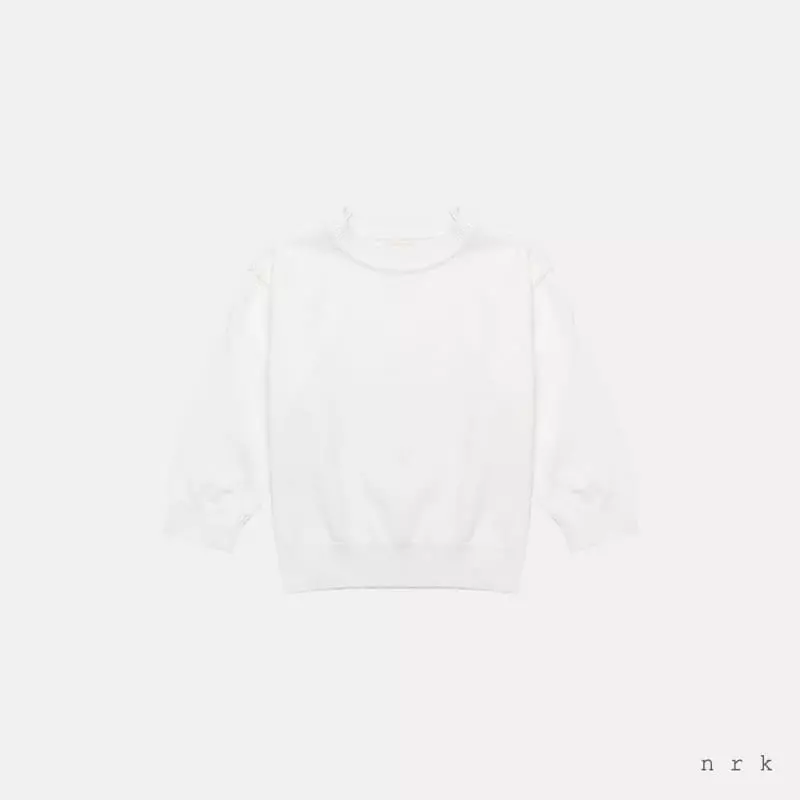 nrk - Korean Children Fashion - #kidzfashiontrend - Round Knit Tee - 3