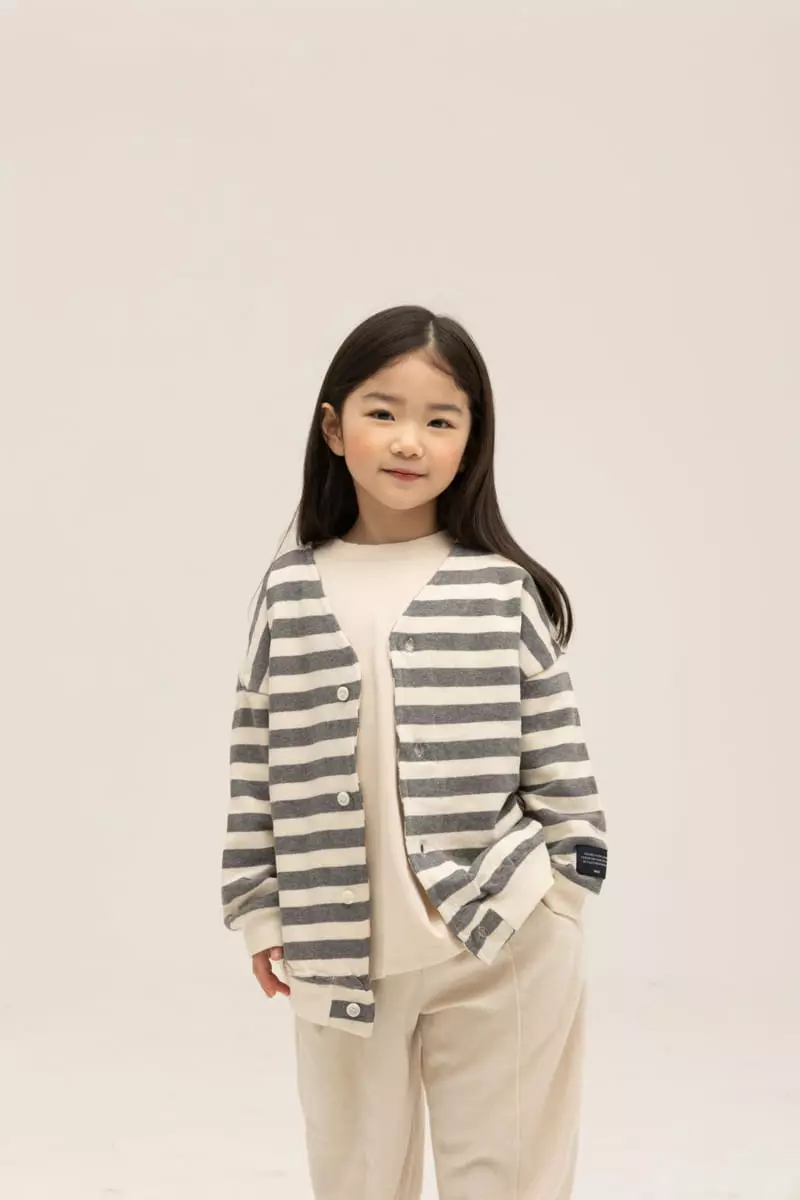 nrk - Korean Children Fashion - #magicofchildhood - Stripes Cardigan - 10