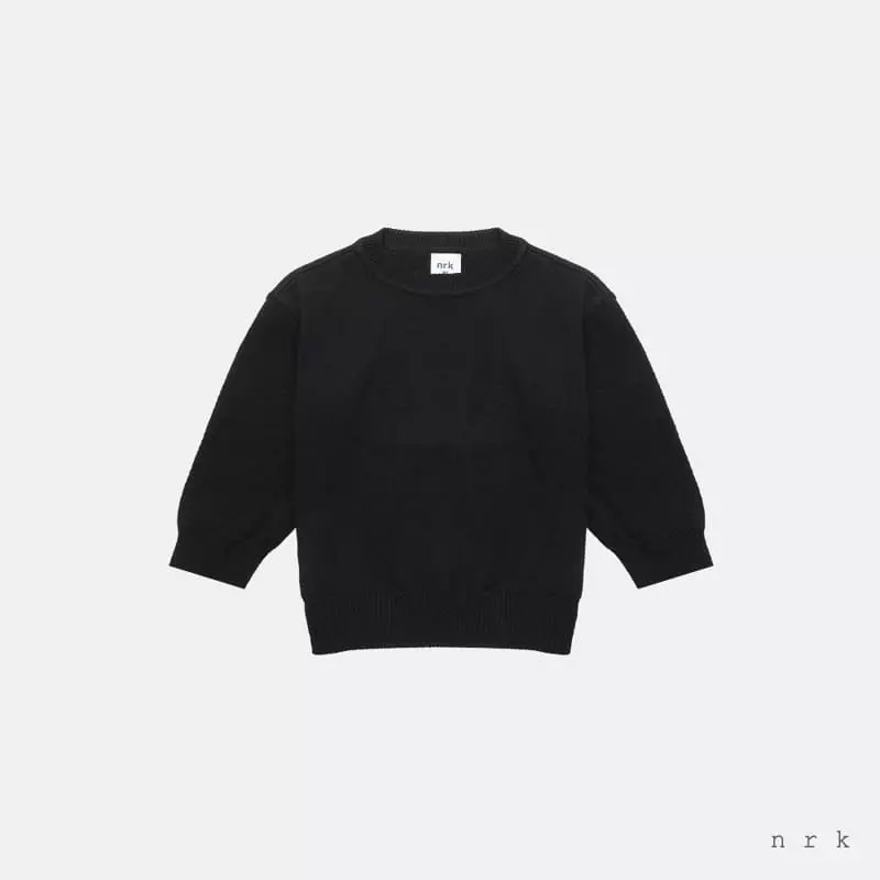 nrk - Korean Children Fashion - #magicofchildhood - Round Knit Tee - 6